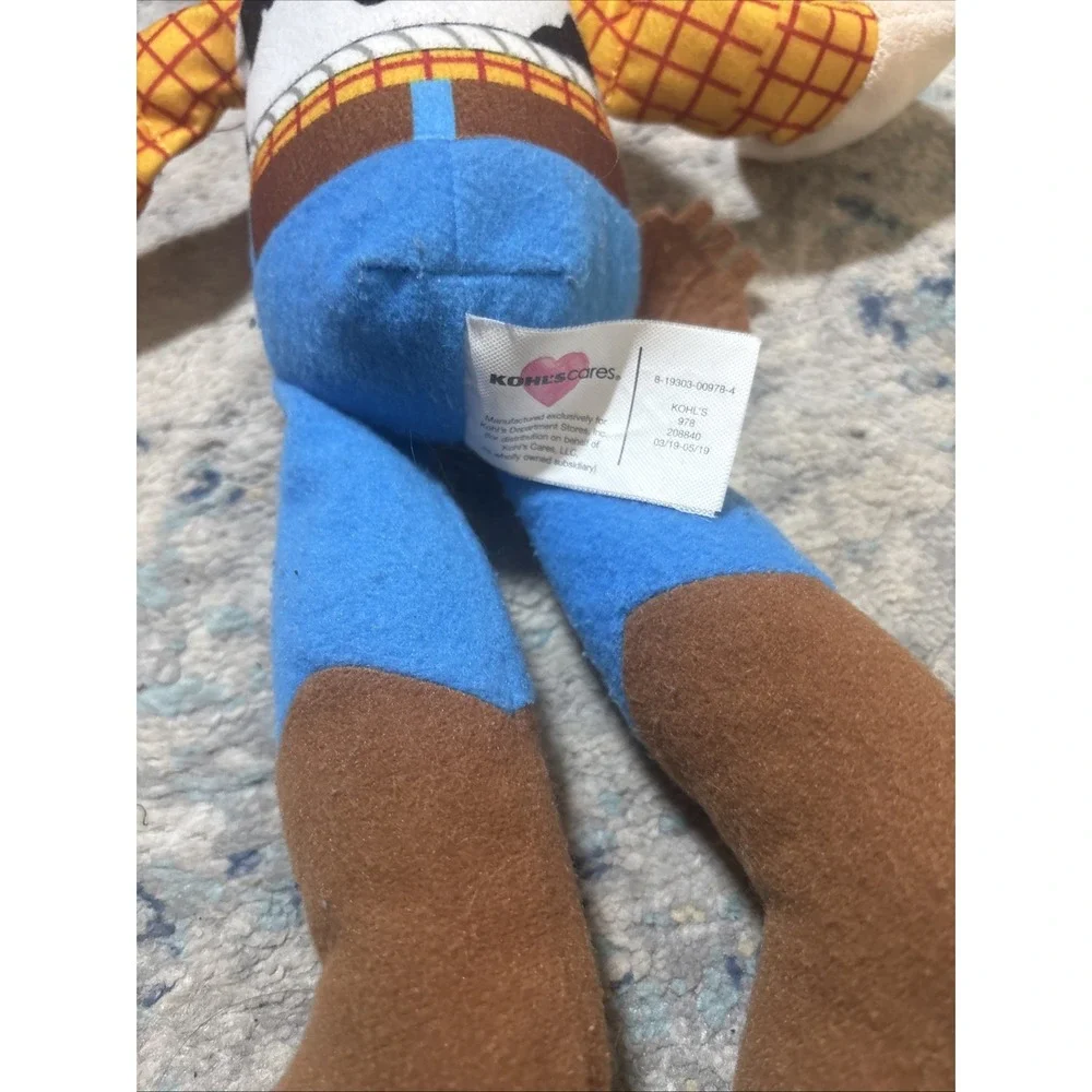 Disney Pixar Toy Story Woody Small Plush Stuffed Doll Kohl's Cares